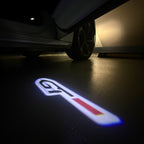 PEUGEOT GT  LOGO PROJECTOT LIGHTS (quantity 1 = 1 sets/2 door lights) Nr.6024q59