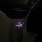 PEUGEOT  408  LOGO PROJECTOT LIGHTS (quantity 1 = 1 sets/2 door lights) Nr.6024q42