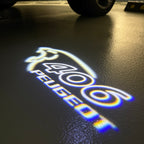 ÉCLAIRAGE DE PROJECTEUR BMW M3 LOGO Nr.24 (quantité 1 = 1 jeux / 2 feux de porte)