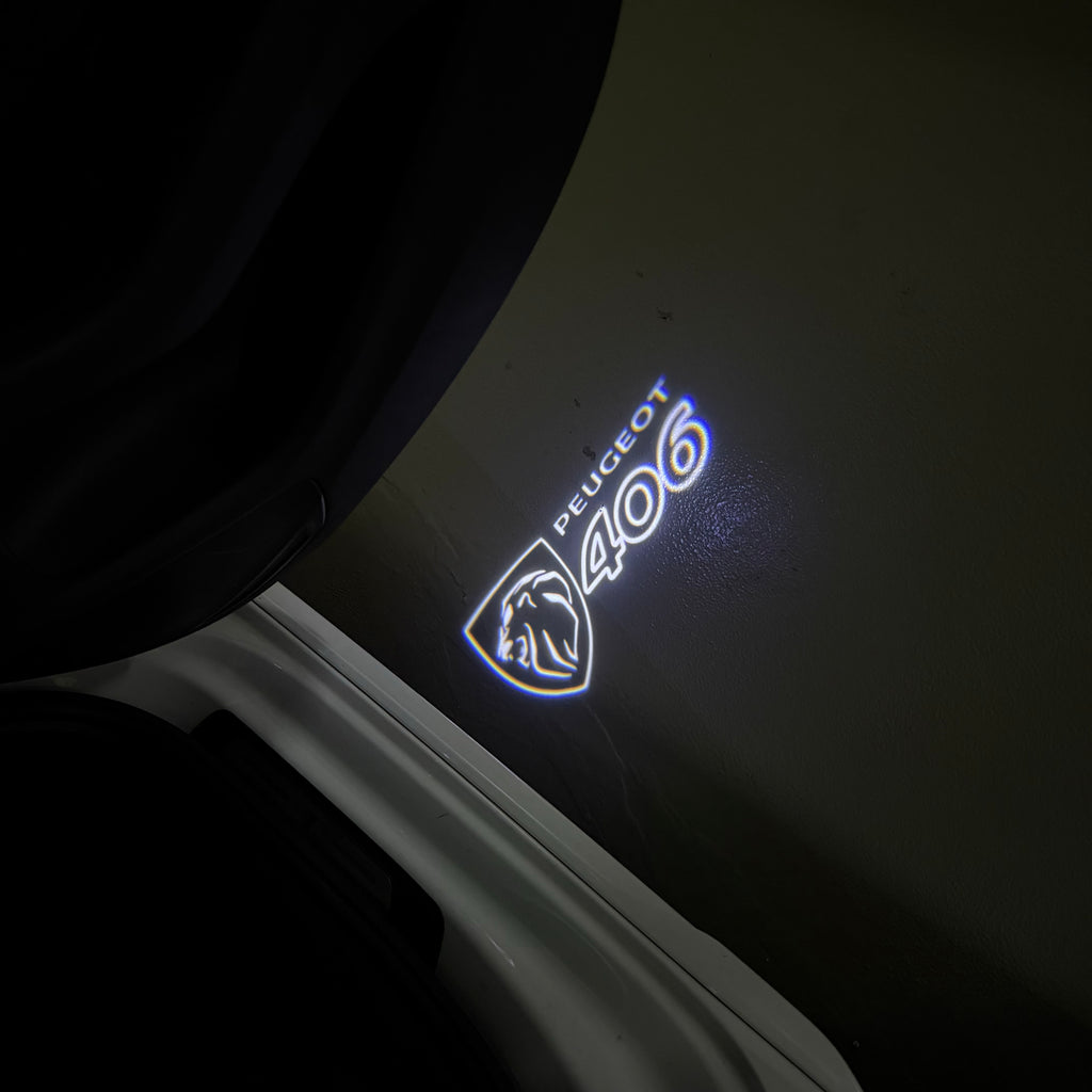ÉCLAIRAGE DE PROJECTEUR BMW M3 LOGO Nr.24 (quantité 1 = 1 jeux / 2 feux de porte)