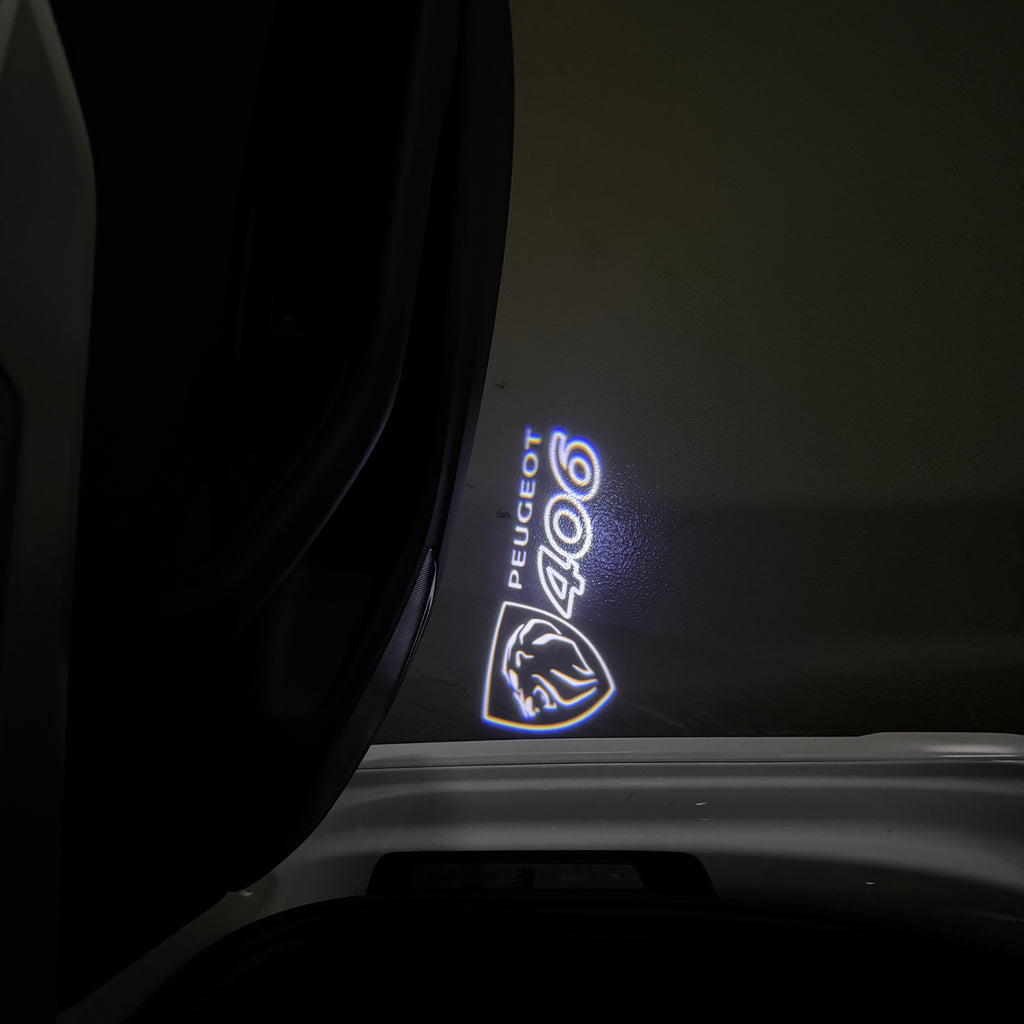 ÉCLAIRAGE DE PROJECTEUR BMW M3 LOGO Nr.24 (quantité 1 = 1 jeux / 2 feux de porte)