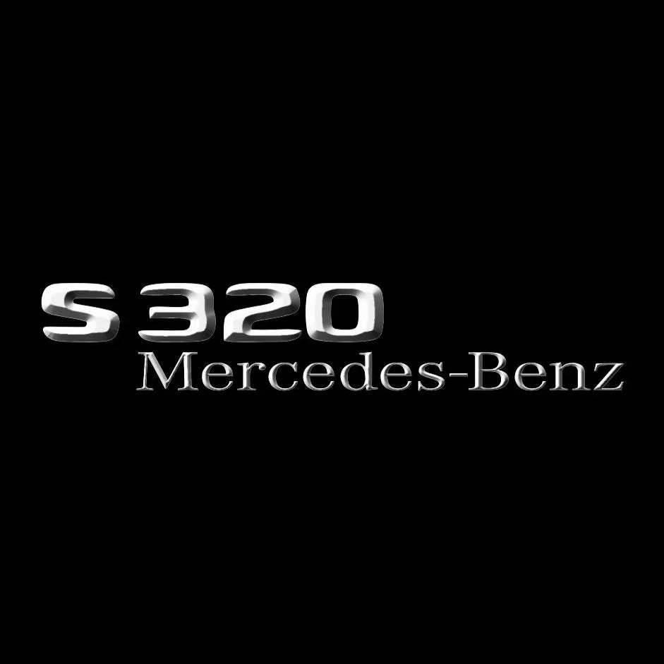 MERCEDES BENZ LOGO PROJECTOT LIGHTS Nr.03 (cantidad 1 = 1 juego/2 luces de puerta)