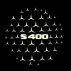 MERCEDES BENZ LOGO PROJECTOT LIGHTS Nr.03 (cantidad 1 = 1 juego/2 luces de puerta)