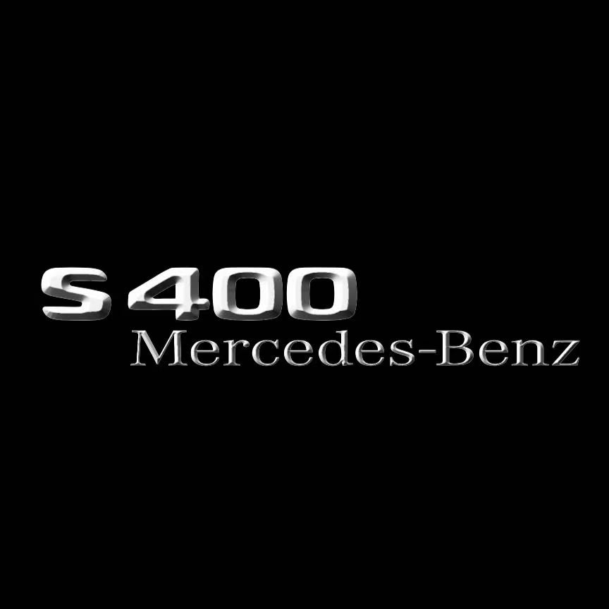 MERCEDES BENZ LOGO PROJECTOT LIGHTS Nr.03 (Menge 1 = 1 Sätze/2 Türleuchten)