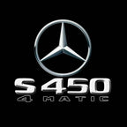 أضواء بروجكتور شعار MERCEDES BENZ رقم 03 (الكمية 1 = 1 مجموعة / 2 أضواء باب)