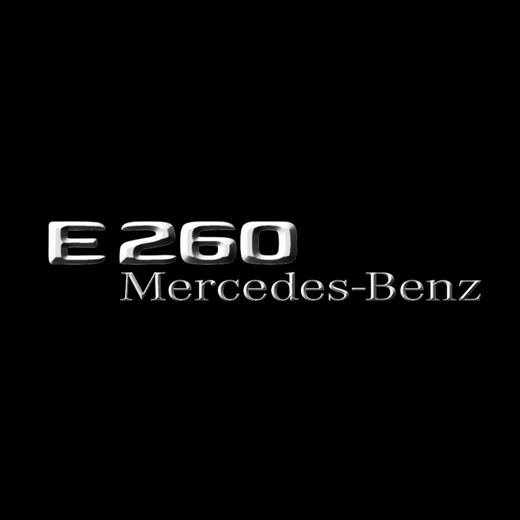 أضواء بروجكتور شعار MERCEDES BENZ رقم 03 (الكمية 1 = 1 مجموعة / 2 أضواء باب)