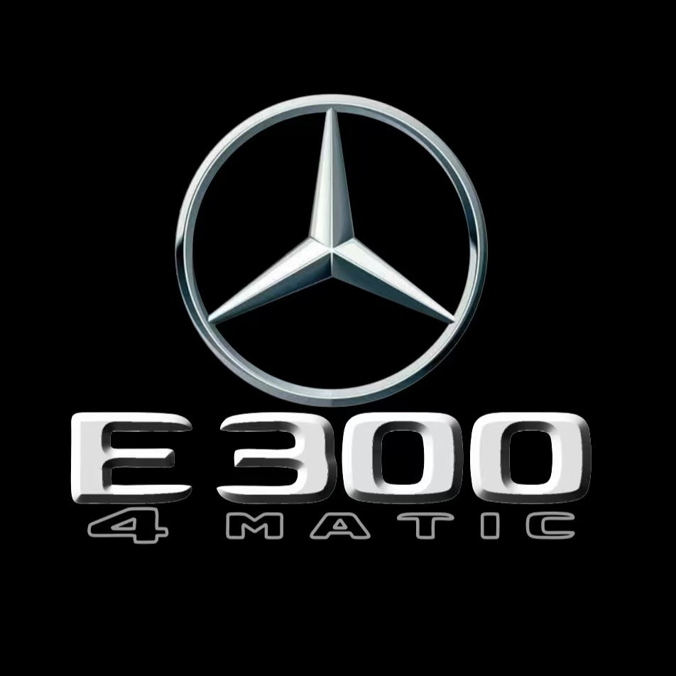 أضواء بروجكتور شعار MERCEDES BENZ رقم 03 (الكمية 1 = 1 مجموعة / 2 أضواء باب)