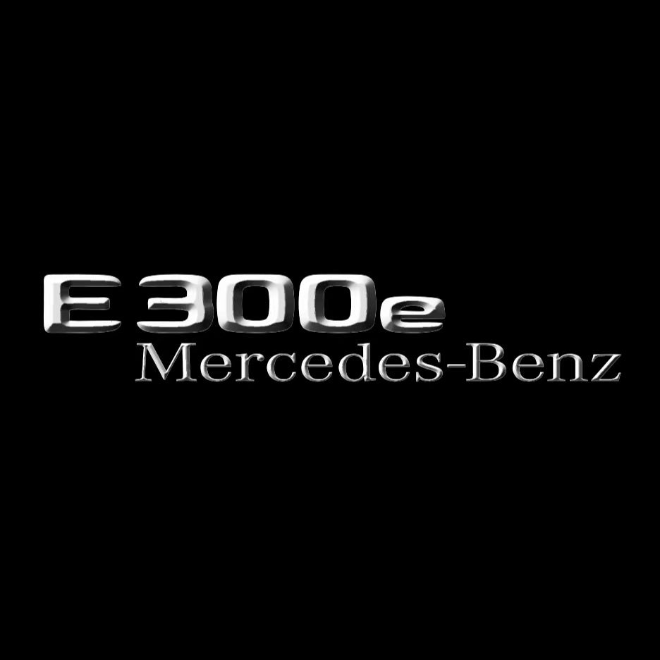 LUCI PROIETTORI LOGO MERCEDES BENZ Nr.03 (quantità 1 = 1 set / 2 luci porta)