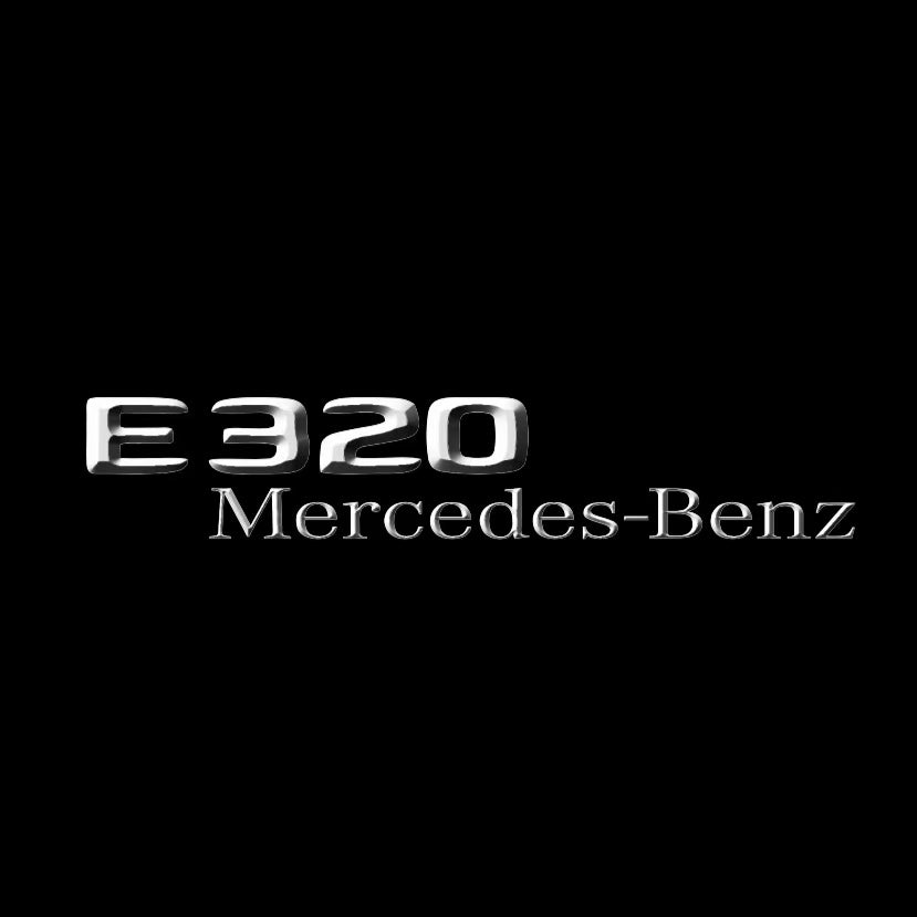 MERCEDES BENZ LOGO PROJECTOT LIGHTS Nr.03 (cantidad 1 = 1 juego/2 luces de puerta)