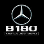 MERCEDES BENZ LOGO PROJECTOT LIGHTS Nr.03 (cantidad 1 = 1 juego/2 luces de puerta)