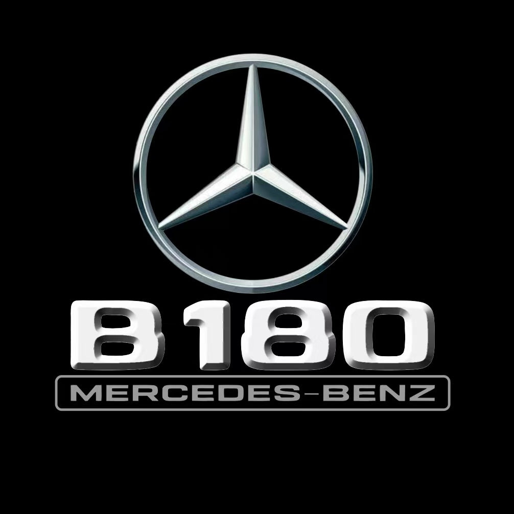 MERCEDES BENZ LOGO PROJECTOT LIGHTS Nr.03 (cantidad 1 = 1 juego/2 luces de puerta)