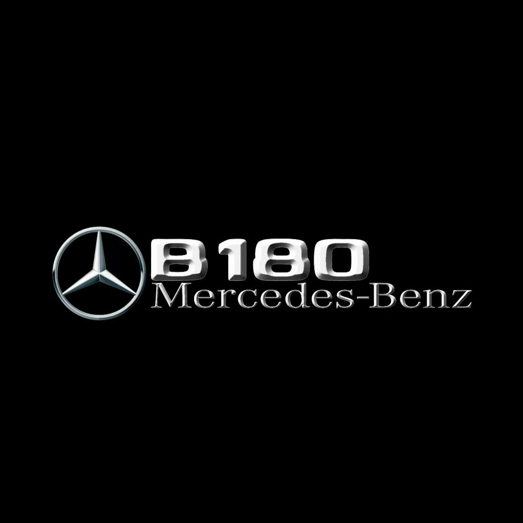 أضواء بروجكتور شعار MERCEDES BENZ رقم 03 (الكمية 1 = 1 مجموعة / 2 أضواء باب)