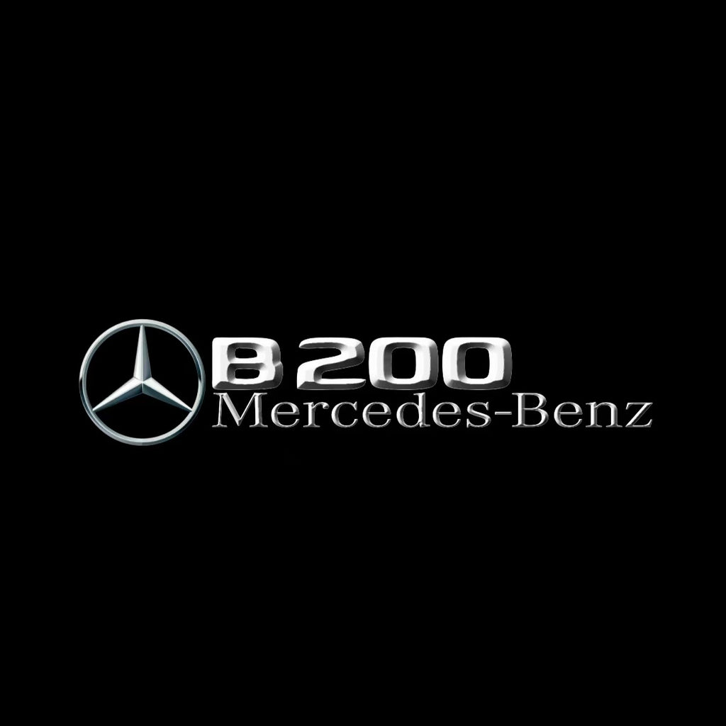 أضواء بروجكتور شعار MERCEDES BENZ رقم 03 (الكمية 1 = 1 مجموعة / 2 أضواء باب)