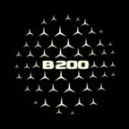 MERCEDES BENZ LOGO PROJECTOT LIGHTS Nr.03 (cantidad 1 = 1 juego/2 luces de puerta)