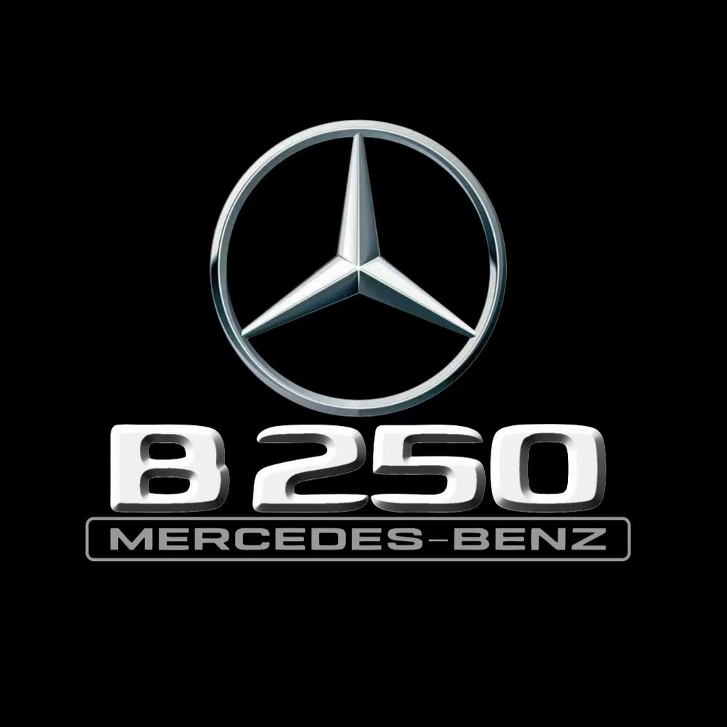 أضواء بروجكتور شعار MERCEDES BENZ رقم 03 (الكمية 1 = 1 مجموعة / 2 أضواء باب)