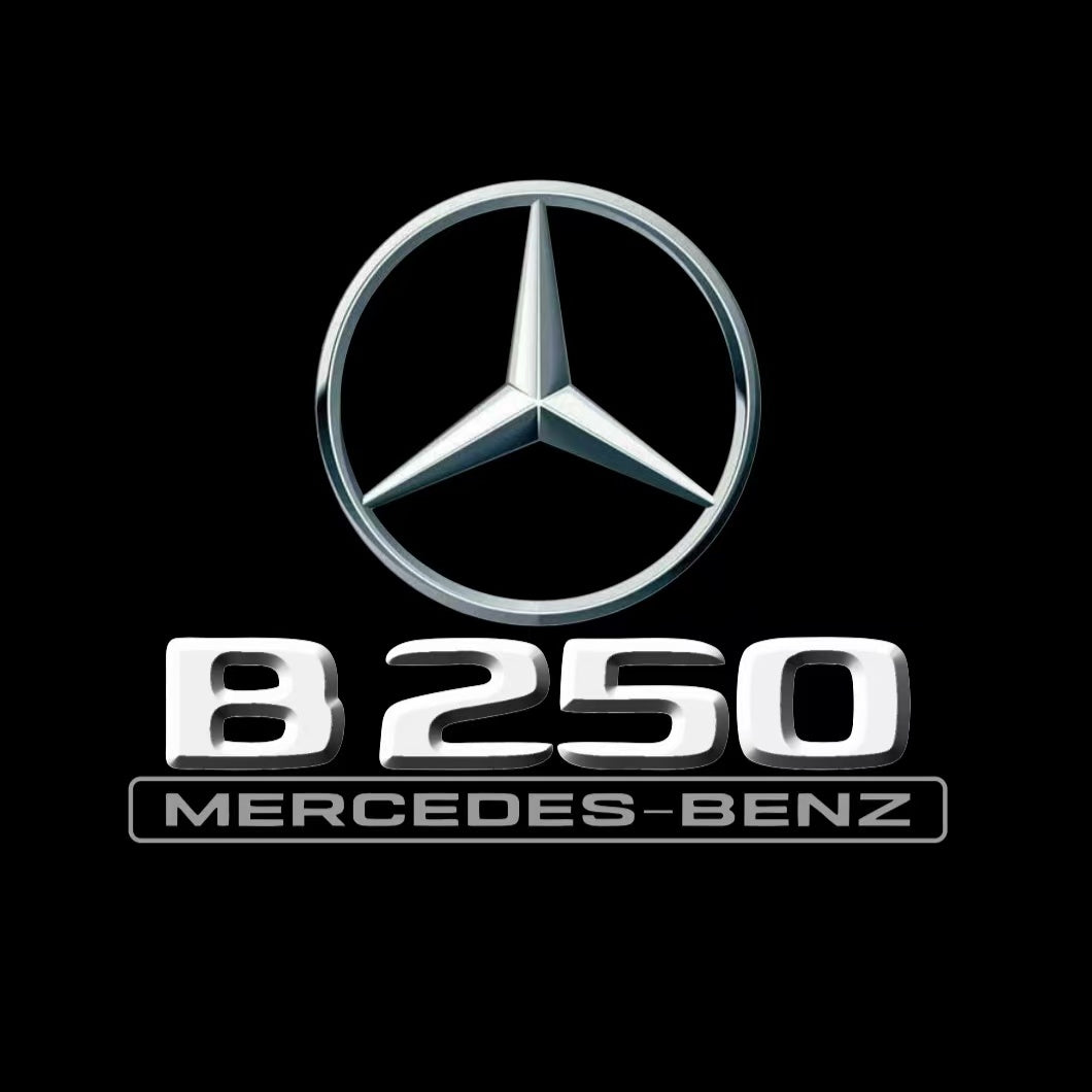 أضواء بروجكتور شعار MERCEDES BENZ رقم 03 (الكمية 1 = 1 مجموعة / 2 أضواء باب)