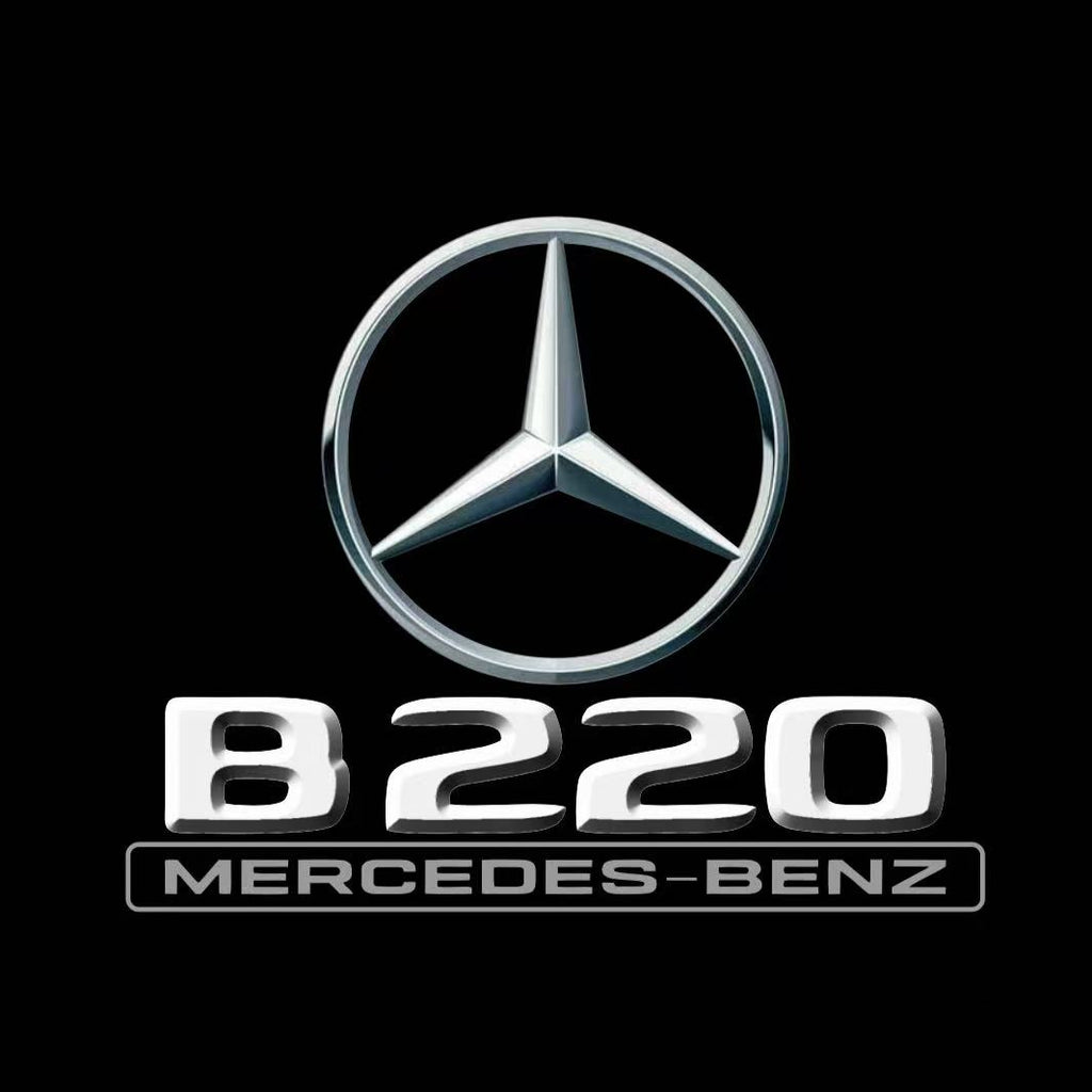 MERCEDES BENZ LOGO PROJECTOT LIGHTS Nr.03 (cantidad 1 = 1 juego/2 luces de puerta)