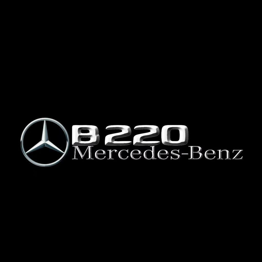 MERCEDES BENZ LOGO PROJECTOT LIGHTS Nr.03 (cantidad 1 = 1 juego/2 luces de puerta)
