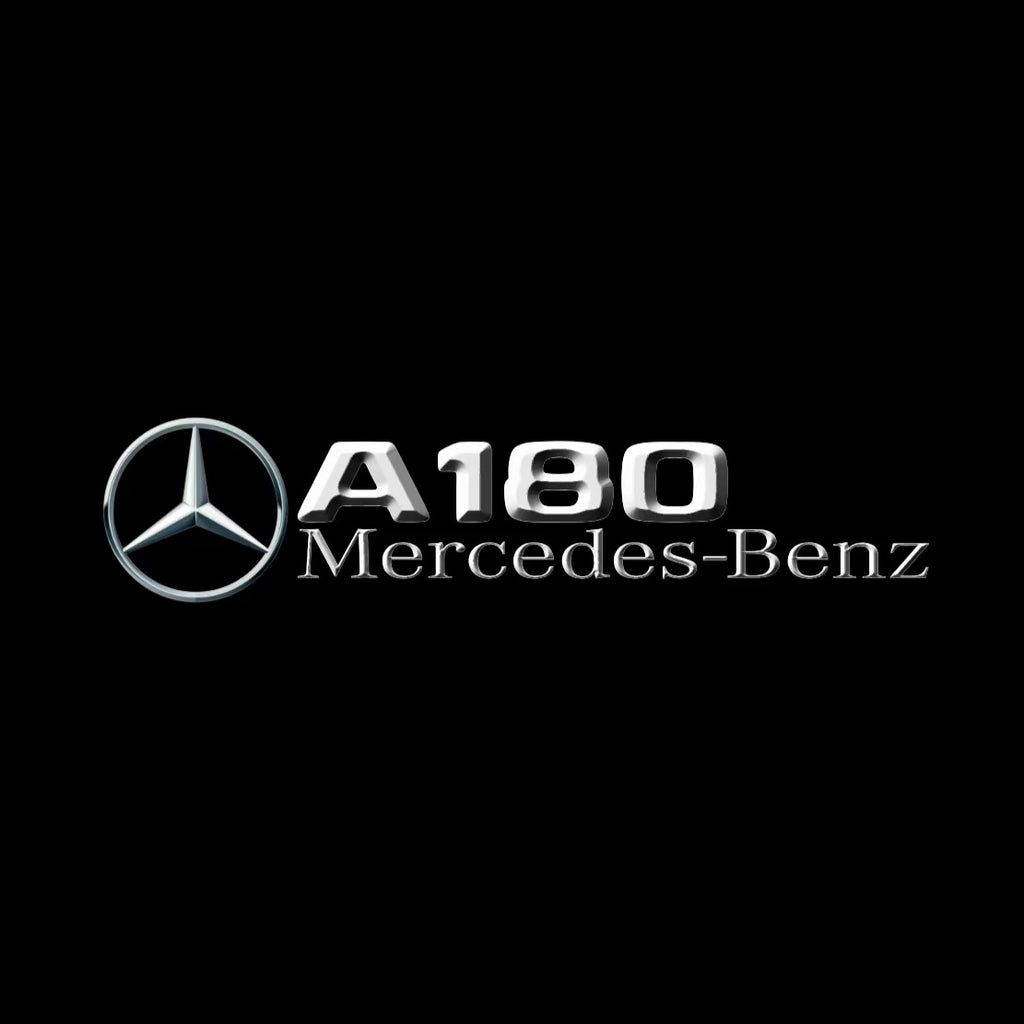 MERCEDES BENZ A180  LOGO PROJECTOR LIGHTS  (quantity 1 = 1 sets/2 door lights)Nr.03f013