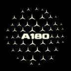 MERCEDES BENZ A180  LOGO PROJECTOR LIGHTS  (quantity 1 = 1 sets/2 door lights)Nr.03f012