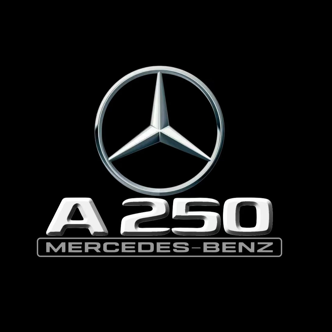 MERCEDES BENZ  A250  LOGO PROJECTOR LIGHTS  (quantity 1 = 1 sets/2 door lights)Nr.03f05