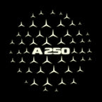 MERCEDES BENZ  A250  LOGO PROJECTOR LIGHTS  (quantity 1 = 1 sets/2 door lights)Nr.03f03