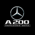 أضواء بروجكتور شعار MERCEDES BENZ رقم 03 (الكمية 1 = 1 مجموعة / 2 أضواء باب)