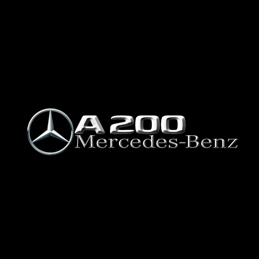 أضواء بروجكتور شعار MERCEDES BENZ رقم 03 (الكمية 1 = 1 مجموعة / 2 أضواء باب)