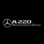 MERCEDES BENZ  A220  LOGO PROJECTOR LIGHTS  (quantity 1 = 1 sets/2 door lights)Nr.03f07