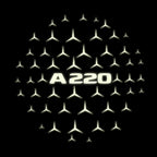 MERCEDES BENZ  A220  LOGO PROJECTOR LIGHTS  (quantity 1 = 1 sets/2 door lights)Nr.03f06