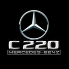 MERCEDES BENZ LOGO PROJECTOT LIGHTS Nr.03 (cantidad 1 = 1 juego/2 luces de puerta)