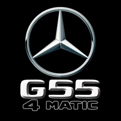 MERCEDES BENZ LOGO PROJECTOT LIGHTS Nr.03 (Menge 1 = 1 Sätze/2 Türleuchten)