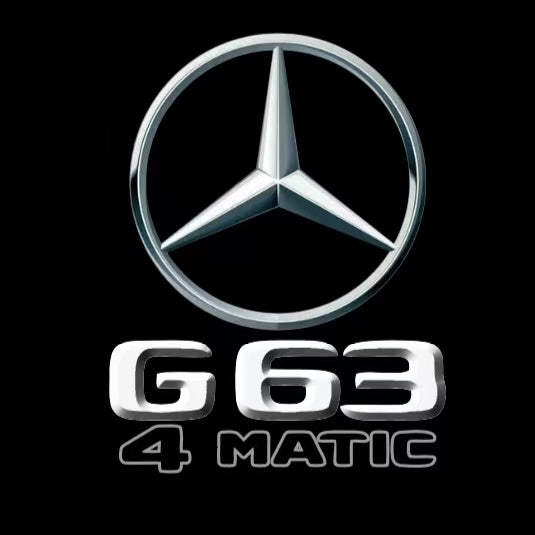 MERCEDES BENZ LOGO PROJECTOT LIGHTS Nr.03 (cantidad 1 = 1 juego/2 luces de puerta)