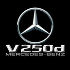 أضواء بروجكتور شعار MERCEDES BENZ رقم 03 (الكمية 1 = 1 مجموعة / 2 أضواء باب)