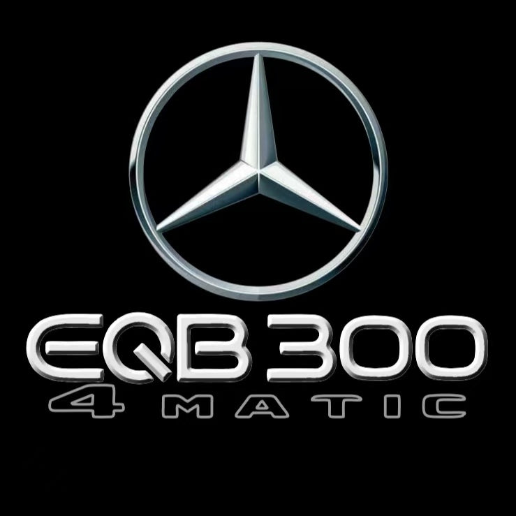 أضواء بروجكتور شعار MERCEDES BENZ رقم 03 (الكمية 1 = 1 مجموعة / 2 أضواء باب)