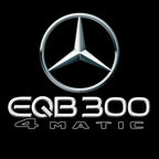 أضواء بروجكتور شعار MERCEDES BENZ رقم 03 (الكمية 1 = 1 مجموعة / 2 أضواء باب)