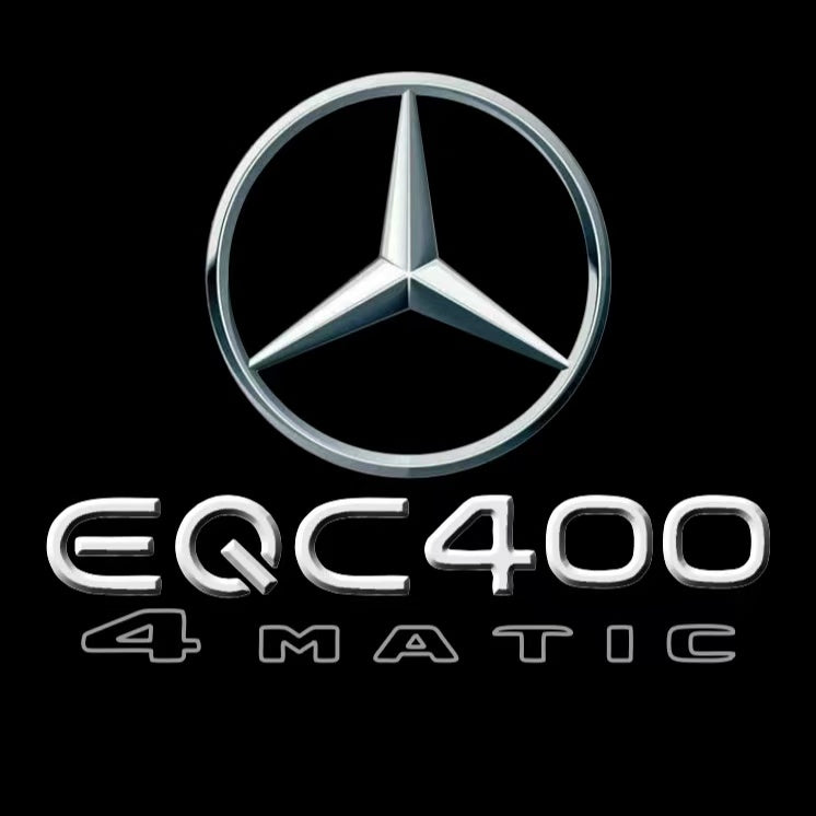 أضواء بروجكتور شعار MERCEDES BENZ رقم 03 (الكمية 1 = 1 مجموعة / 2 أضواء باب)