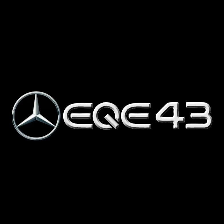 أضواء بروجكتور شعار MERCEDES BENZ رقم 03 (الكمية 1 = 1 مجموعة / 2 أضواء باب)