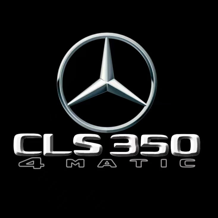 MERCEDES BENZ LOGO PROJECTOT LIGHTS Nr.03 (cantidad 1 = 1 juego/2 luces de puerta)