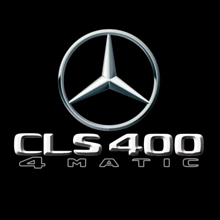 MERCEDES BENZ LOGO PROJECTOT LIGHTS Nr.03 (cantidad 1 = 1 juego/2 luces de puerta)