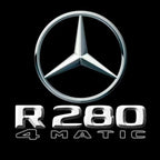 أضواء بروجكتور شعار MERCEDES BENZ رقم 03 (الكمية 1 = 1 مجموعة / 2 أضواء باب)