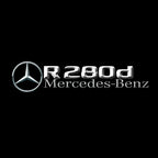 أضواء بروجكتور شعار MERCEDES BENZ رقم 03 (الكمية 1 = 1 مجموعة / 2 أضواء باب)