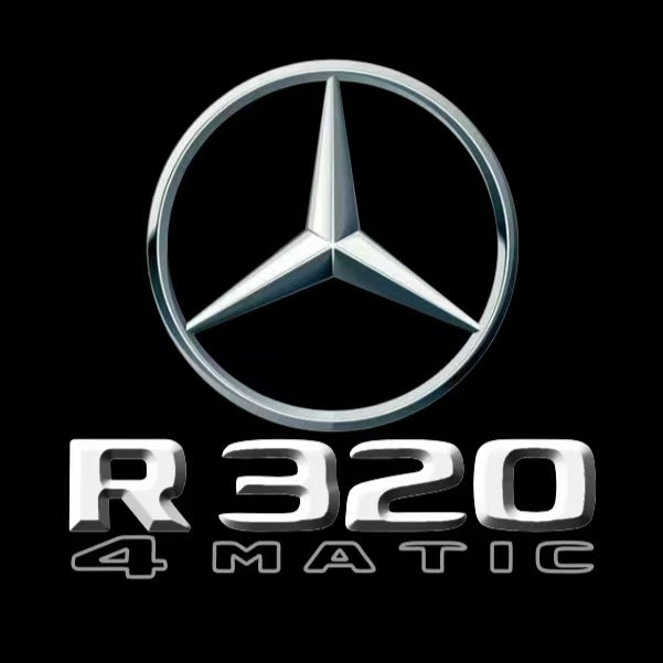MERCEDES BENZ LOGO PROJECTOT LIGHTS Nr.03 (cantidad 1 = 1 juego/2 luces de puerta)