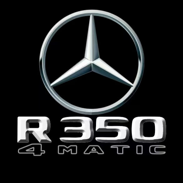 MERCEDES BENZ LOGO PROJECTOT LIGHTS Nr.03 (cantidad 1 = 1 juego/2 luces de puerta)