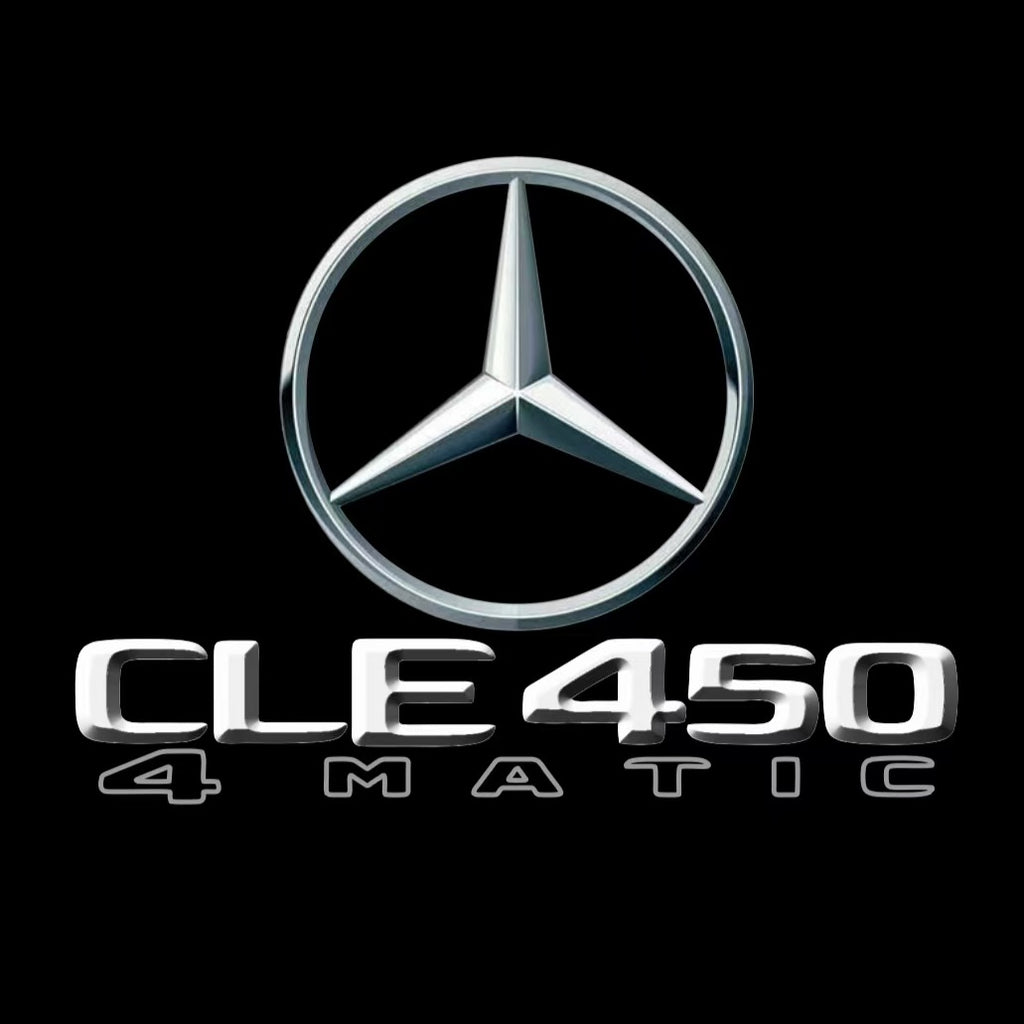 MERCEDES BENZ LOGO PROJECTOT LIGHTS Nr.03 (cantidad 1 = 1 juego/2 luces de puerta)