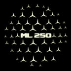 MERCEDES BENZ LOGO PROJECTOT LIGHTS Nr.03 (cantidad 1 = 1 juego/2 luces de puerta)