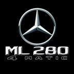 MERCEDES BENZ LOGO PROJECTOT LIGHTS Nr.03 (Menge 1 = 1 Sätze/2 Türleuchten)