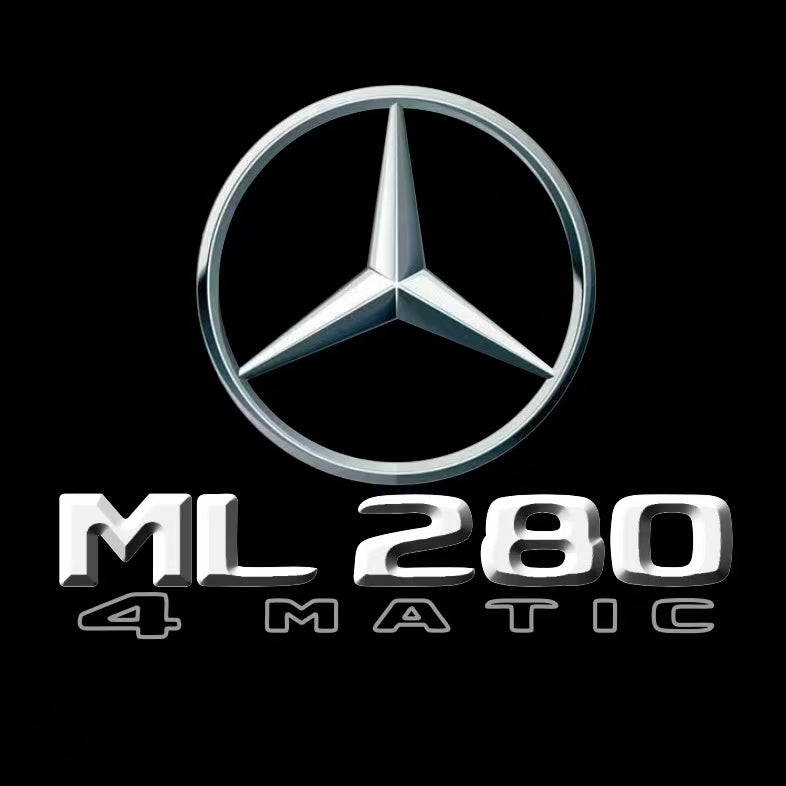 MERCEDES BENZ LOGO PROJECTOT LIGHTS Nr.03 (Menge 1 = 1 Sätze/2 Türleuchten)