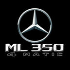 أضواء بروجكتور شعار MERCEDES BENZ رقم 03 (الكمية 1 = 1 مجموعة / 2 أضواء باب)