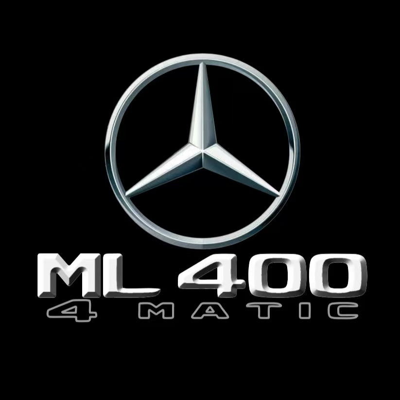 MERCEDES BENZ LOGO PROJECTOT LIGHTS Nr.03 (cantidad 1 = 1 juego/2 luces de puerta)
